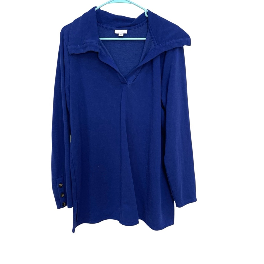 J. Jill Blue Blouse